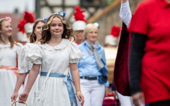 Hessentag in Fritzlar, Fussgruppe