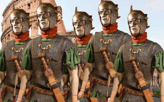 Soldaten im alten Rom, Roms Legionen.