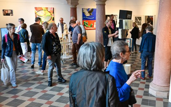70 Jahre BBK, Ausstellungseröffnung im Rathausfoyer. @2025 Volker Watschounek