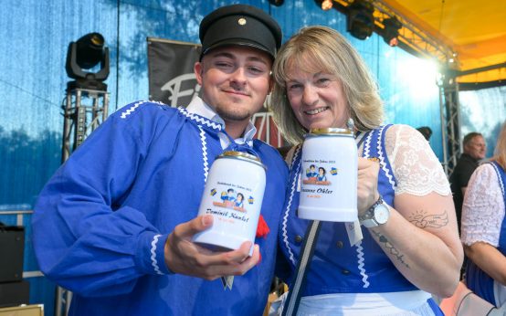 Gibber Kerb, Gibber Kerbegesellschaft benennt Kerbebursch Dominik Kunkel und Kerbemädchen Susanne Ohler.