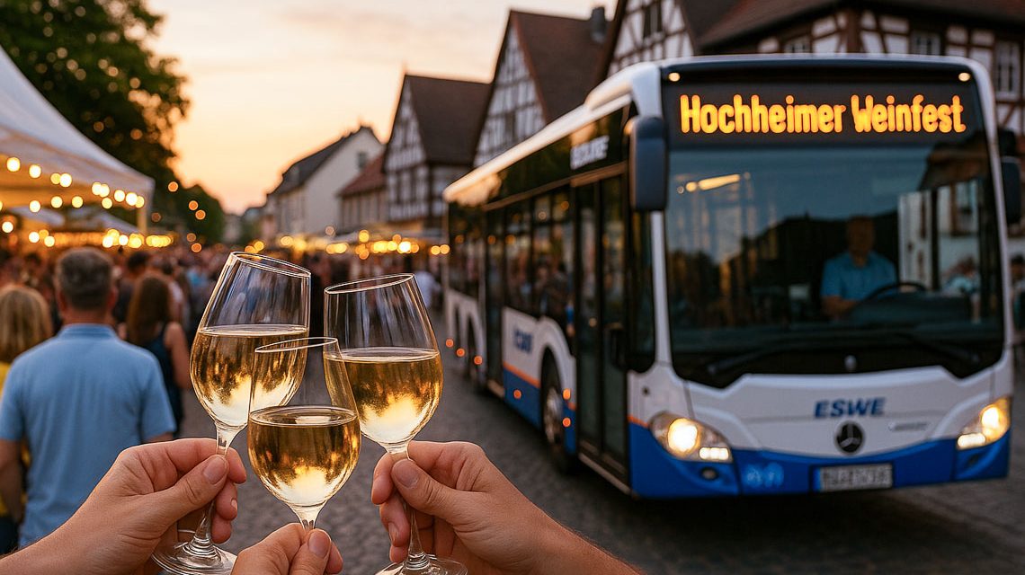 Hochheimer Weinfest Symbolbild.