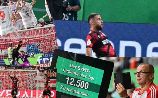 Bildergalerie FCB SVWW DFB Pokal 1. Runde